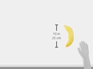 Cutie pentru Bananes Fackelmann, Plastic, Spalabila, Galbena, 25x5x9 cm - Img 3
