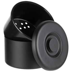 Cutie pentru Gheata APS 36006, Capacitate 6 Litri, Aluminiu Negru, 27 cm - Img 3
