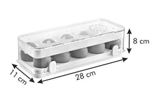 Cutie pentru oua Tescoma PURITY, 10 oua, plastic sanitar, cu ventilatie - Img 4