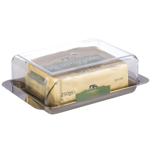 Cutie pentru Unt APS 63 din Otel Inoxidabil, 250g, 16 x 9,5 x 5,5 cm - Img 5