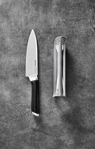 Cutit de bucatar TEFAL 16,5 cm, ascutire integrata exclusiva, cutit de bucatar universal, otel inoxidabil german, K2569104 Ever Sharp - Img 4