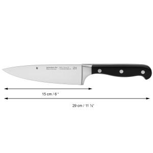 Cutit de bucatar WMF Top Class Plus 30 cm fabricat in Germania cutit forjat taietura de performanta lama speciala din otel lama 15 cm - Img 3