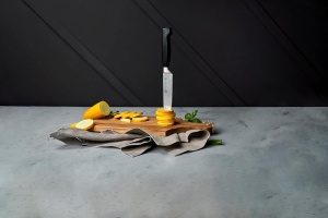 Cutit de carne ZWILLING Vier Sterne 16 cm, otel inoxidabil, maner ergonomic, negru - Img 2