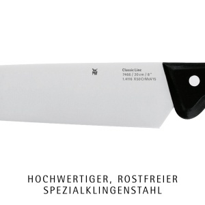 Cutit de curatat WMF Classic Line 16 cm, lama din otel special, maner din plastic - Img 2