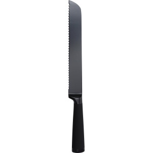 Cutit de Paine Bergner cu Lama Neagra, Inox, 20 x 30 x 30 cm