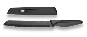 Cutit de paine Echtwerk EW-SS-0130 lama 20 cm negru otel inoxidabil antiaderent
