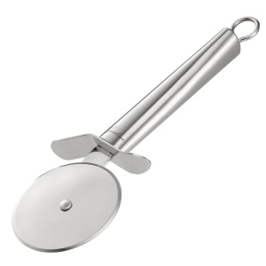 Cutit de pizza Lagostina 12335510100 din inox, cu maner ergonomic, spalat in masina