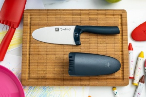 Cutit pentru copii ZWILLING Twinny 10 cm, inox, maner plastic, albastru - Img 3