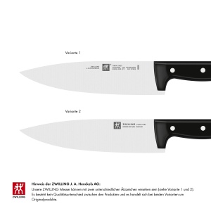 Cutit pentru curatat fructe si legume ZWILLING Twin Chef, lama 7 cm, maner ergonomic, negru - Img 3