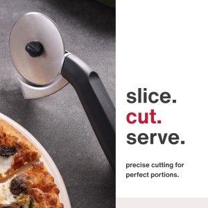 Cutit pentru Pizza Zyliss, din Otel Inoxidabil, cu Maner Ergonomic - Img 2