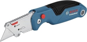 Cutit pliabil Bosch Professional Universal cu maner metalic si 3 lame incluse