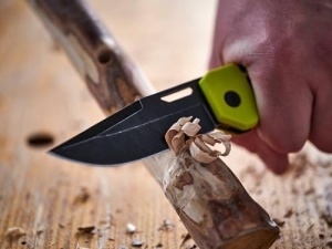 Cutit pliabil RYOBI, Drop Point, otel inoxidabil, maner nylon - Img 3
