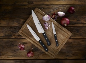 Cutit ZWILLING Gourmet 10 cm Otel Inoxidabil Maner Ergonomic Negru - Img 3