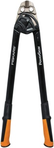 Cutter de cabluri Fiskars PowerGear, lungime 61 cm, negruportocaliu - Img 1