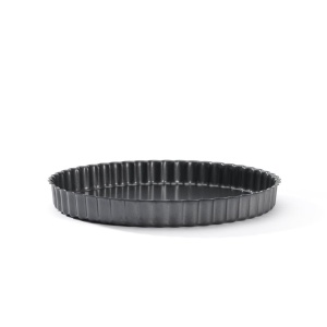 DE BUYER 470624 Buyer Tort, otel inoxidabil, negru, 23,2 x 23 x 3,2 cm - Img 3