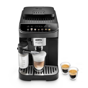 De'Longhi Magnifica Evo ECAM 292.81.B Aparat de cafea complet automat cu sistem de lapte LatteCrema, 7 butoane de selectare directa pentru cappuccino, espresso si alte specialitati de cafea, functie 2 cani, negru - Img 1