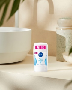 Deodorant NIVEA Fresh Natural 50 ml pentru femei, 48h protectie, fara alcool - Img 3