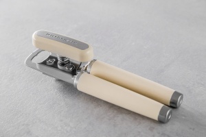 Deschizator de conserve KitchenAid din otel inoxidabil - Crem Almond, ergonomic - Img 5