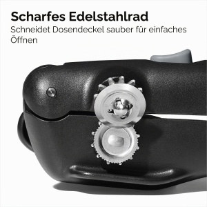 Deschizator de conserve OXO Good Grips cu maner moale si rucsftos - Img 4