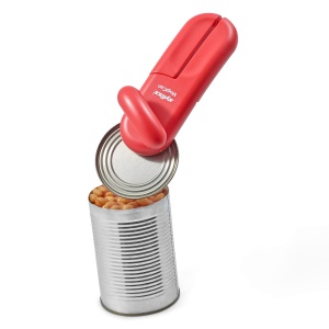 Deschizator manual de conserve Zyliss MagiCan, ergonomic, rosu - Img 2