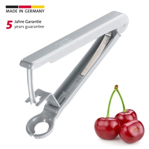 Desfacator de samburi cirese Westmark Kirschenentkerner, Aluminiu, Argintiu, 14 cm - Img 2
