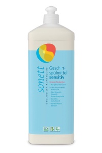Detergent de vase Sonett sensitiv, 1 Litru, concentrat, fara parfum