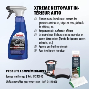 Detergent interior auto SONAX XTREME 500 ml pentru igiena habitaclului - Img 4