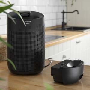 Dezumidificator Cecotec BigDry 3000 Pure Light Black 45W Capacitate 1L Filtrare Tripla - Img 3