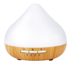 Difuzor Aroma Grundig 300ml cu LED, Timer si Design Modern, Alb