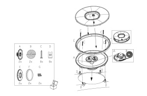 Difuzor auto JBL Club 964M Gen 3.3-Way Oval de la Harman Kardon: Un upgrade superior pentru difuzoare auto 6x9: 85W RMS 255W max, sensibilitate ridicata, bas intens si raspuns impunator la frecventa inalta - Img 7