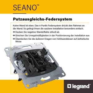 Dimmer universal Legrand SEANO 3-125W, fara fir, cu detectie automata a sarcinii - Img 8
