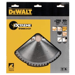Disc circular Dewalt Extreme DT4351 250 mm 60 dinti taieturi fine