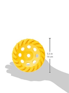 Disc diamantat DeWalt DT3797, 125mm, M14, pentru finisare beton - Img 5
