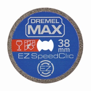 Disc diamantat Dremel MAX SC545DM, 38 mm, pentru taiere precisa in materiale dure