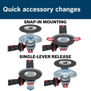 Disc X-Lock Bosch CMWX500 pentru taiere lemn si plastic 127 cm Carbura - Img 5