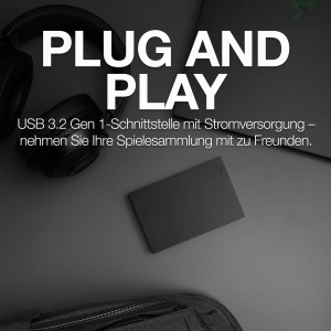 Discul Duro Portabil Seagate FireCuda 5TB, RGB, USB 3.2, Design Atractiv - Img 8