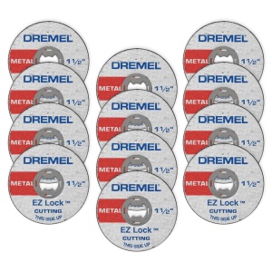 Discuri de taiere Dremel EZ456B, 12 bucati, pentru metal si plastic, 3.8 cm