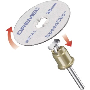 Discuri de taiere Dremel SC456, set 5 bucati, 38mm, pentru metal - Img 4