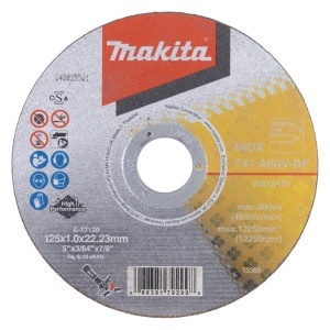 Discuri de taiere Makita E-17120-12 INOX 125 mm, 12 bucati, extra subtiri - Img 2