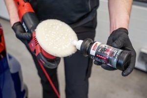 Discuri din lana pentru polishare SONAX LammwollPad 133, 133 mm, pentru stuturi de 125 mm - Img 5