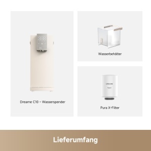 Dispenser apa Dreame C10, 2.7L, cu control temperatura si filtre UV - Img 8