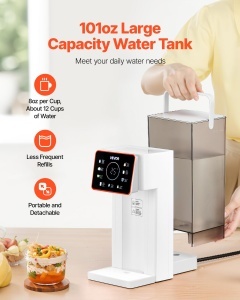 Dispenser de apa fierbinte VEVOR Y1, 3L, touchscreen, 6 temperaturi - Img 5