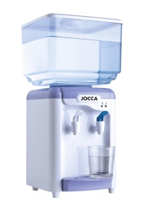 Dispenser de apa Jocca cu rezervor de 7 litri, racire 10-15C, alb-lila