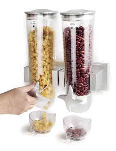 Dispenser Muesli Lacor 62542, 2x1.50L, design rotativ, BPA-free
