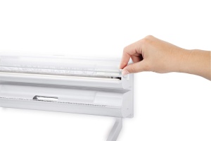 Dispenser Tescoma Wandrollenhalter onWALL 3 in 1, Plastic, cu Cutit din Otel - Img 4