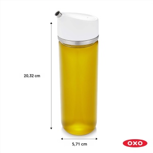 Dispenser ulei OXO Good Grips din sticla, 350 ml, design elegant - Img 2
