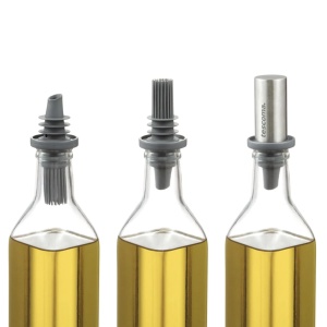 Dispenser ulei Tescoma GrandCHEF cu pensula, silicon, inox, tropffrei - Img 3