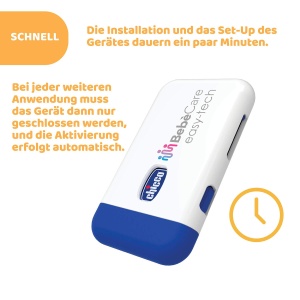 Dispozitiv Anti-Abandon Chicco Bebecare Easy Tech, Bluetooth, Usor de Instalati - Img 5