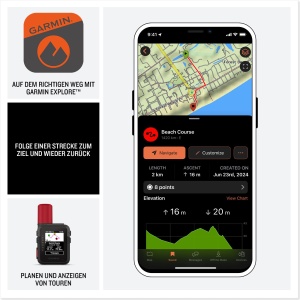 Dispozitiv de comunicatie prin satelit Garmin inReach Mini 3 Plus, Touchscreen 1.9, 14 zile autonomie - Img 5