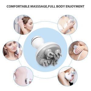 Dispozitiv de Masaj pentru Scalp COMFIER, Wireless, 4 Moduri, Waterproof - Img 6
